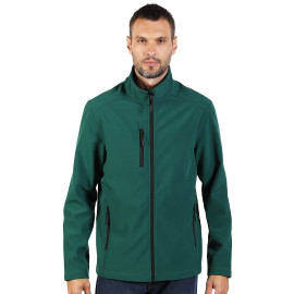 SKIPPER, unisex softshell jacket, green