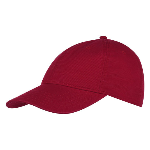 ATHLETIC, cap, 6 panels, metal buckle closure, red