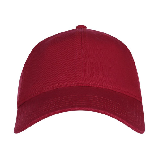 ATHLETIC, cap, 6 panels, metal buckle closure, red