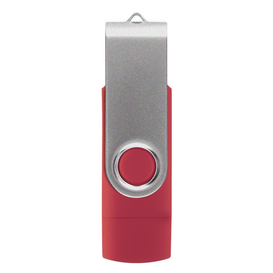 SMART C SILVER, usb flash memory, red