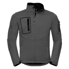 RUSSELL Men's Sportshell Three-Layer Jacket
