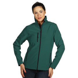 SKIPPER WOMEN, women's softshell jacket, green