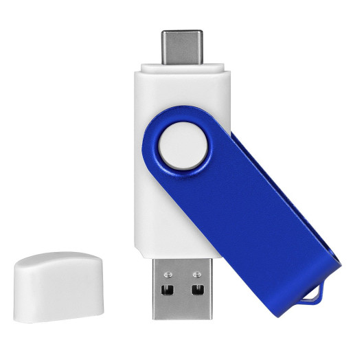 SMART C BLUE 3.0, usb flash memorija, beli, 8GB