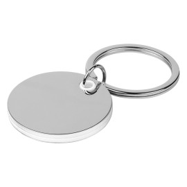 CIRCO, metal key holder, white