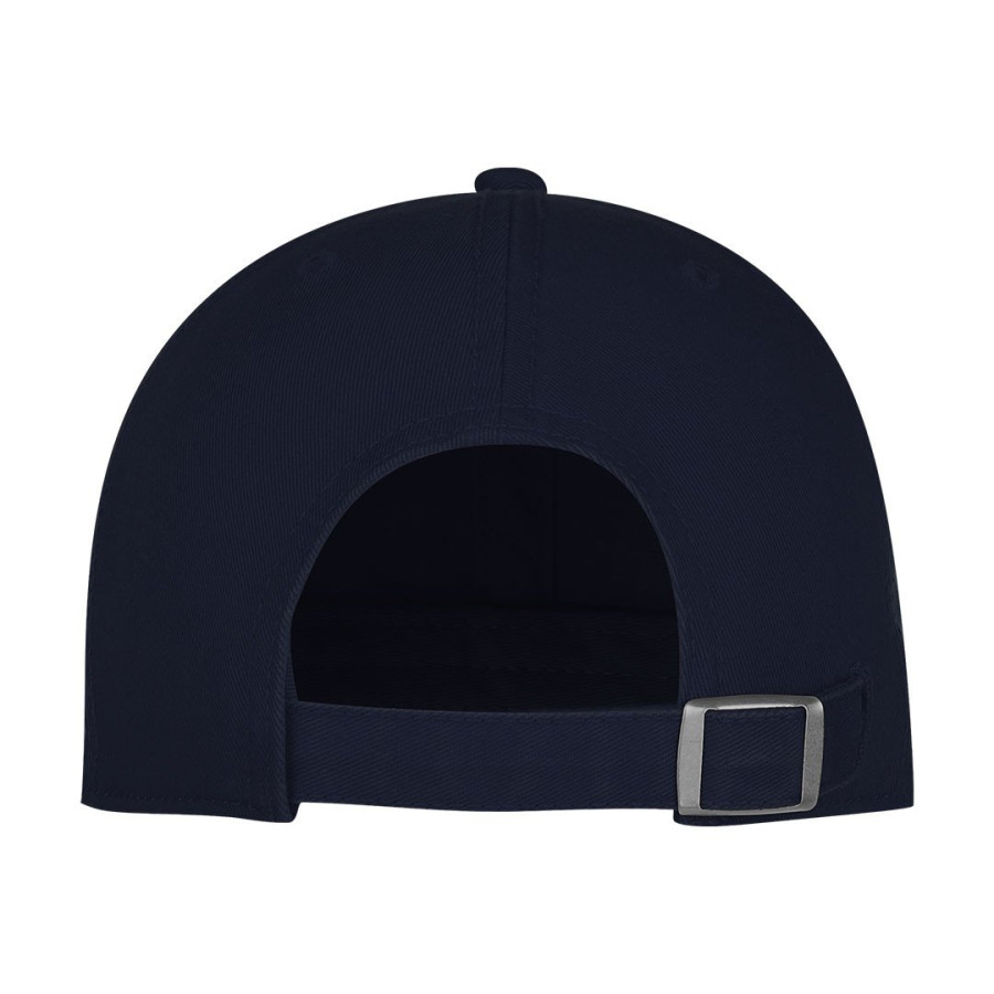 ATHLETIC, cap, 6 panels, metal buckle closure, blue