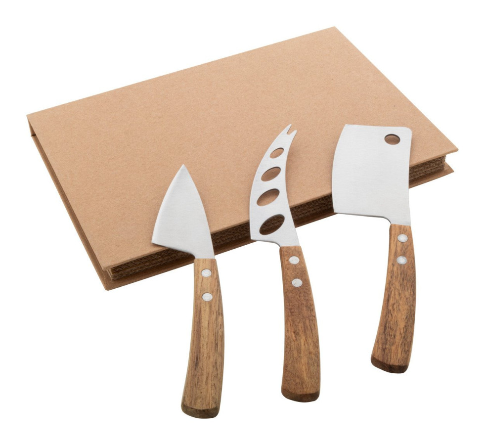 Fontina cheese knife set