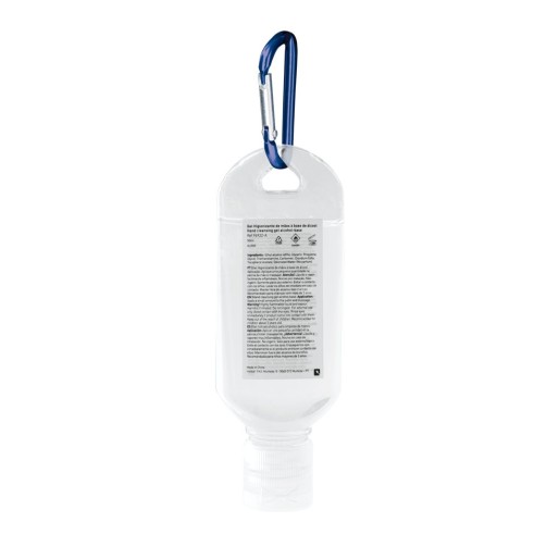 LYZE. Hand cleansing alcohol base 50 ml with carabiner