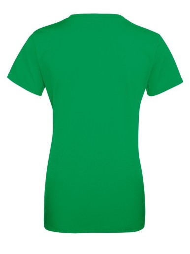 Fruit of the Loom, Ladies Sofspun, women's T-shirt, kelly green, L