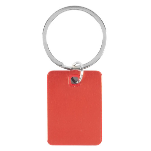 CUBINO COLORE, metal key holder, red