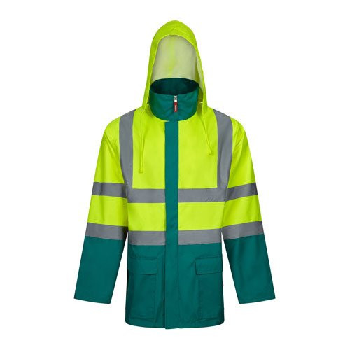 VL JUNO LARGE. Two-tone 4-in-1 parka (180g/m²), in polyester (100%) with PU coating