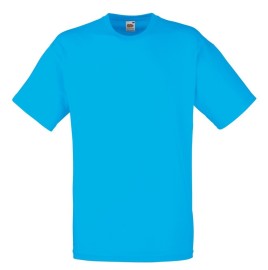 Fruit of the Loom, Valueweight, Men's Cotton T-shirt, Azure Blue, XL