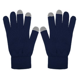 TOUCH GLOVE, rukavice sa tri aktivna "touch" prsta, plavi, L/XL