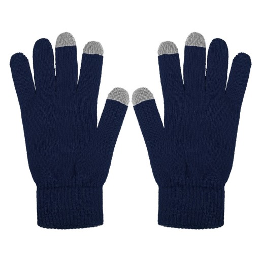 TOUCH GLOVE, rukavice sa tri aktivna "touch" prsta, plavi, L/XL