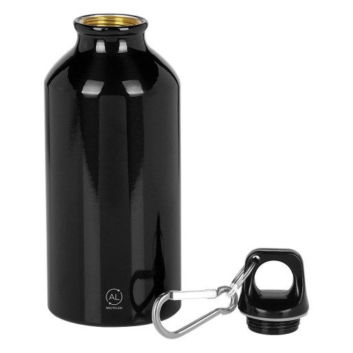 CAMPUS, sports bottle, 400 ml, black