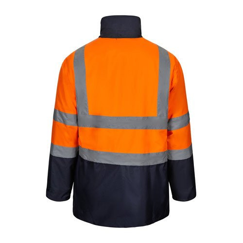 VL JUNO LARGE. Two-tone 4-in-1 parka (180g/m²), in polyester (100%) with PU coating