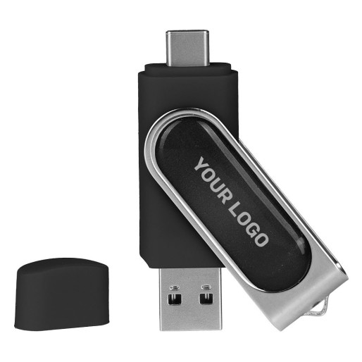 SMART C STICKER, usb flash memory, black