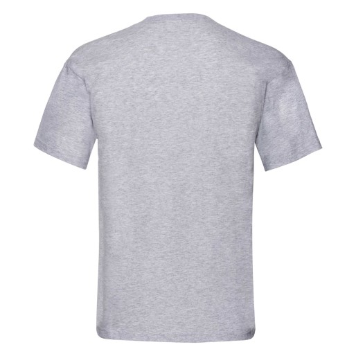 Fruit of the Loom, Original V-neck T, Men's V-neck T-shirt, Ash Gray, 4XL