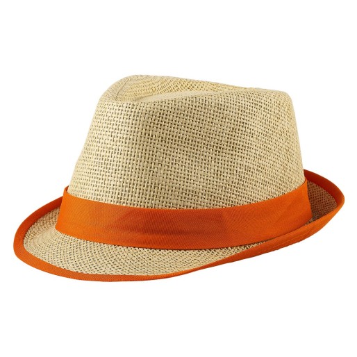 IBIZA, hat with band, orange
