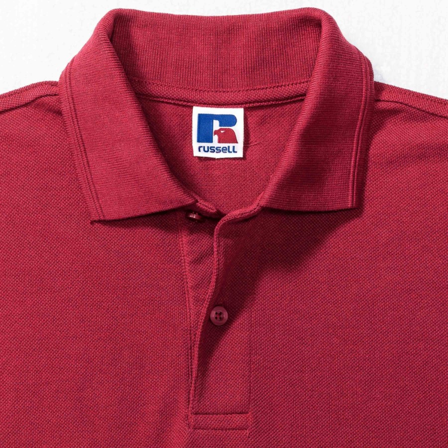 RUSSELL Men's HARDWEAR POLYCOTTON POLO