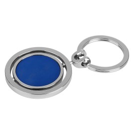 ANELLO, metal key holder, blue