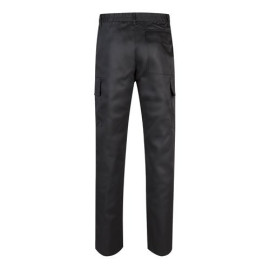 VL AINE. Pantalone od kepera sa više džepova (190g/m²), od pamuka (20%) i poliestera (80%)