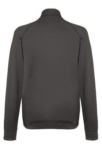 Fruit of the Loom, Lightweight Sweat Jacket, lagani duks sa cibzarom, svetlo grafit, L