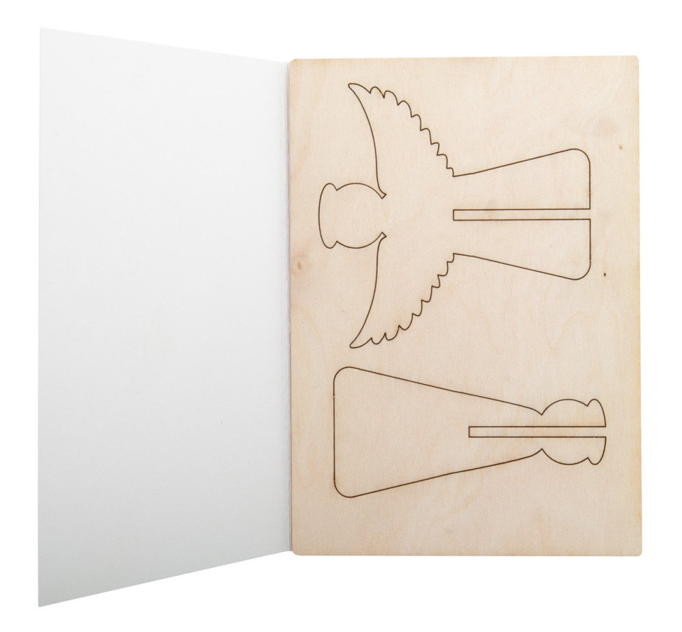 CreaX Božićna čestitka, anđeo