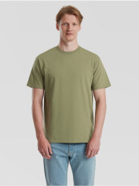 Fruit of the Loom Pure Cotton T-Shirt , uniseks majica od organskog pamuka 175/180 gr , maslinasta zelena, S