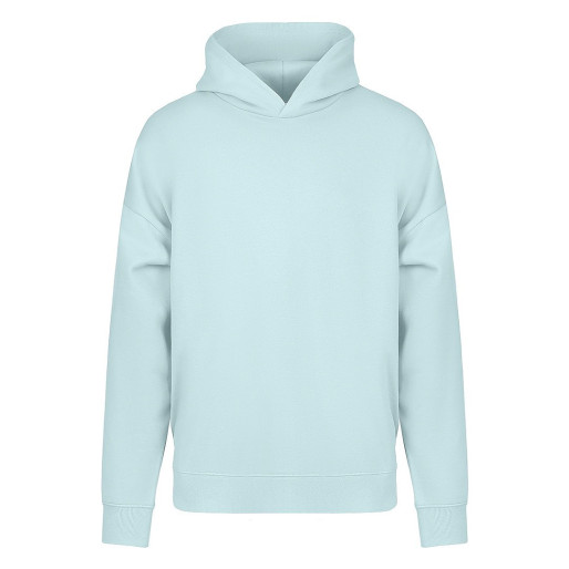 BIG HOODY, široka dukserica sa kapuljačom od organskog pamuka, 300 g/m2, mint