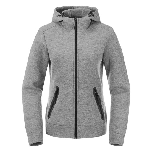 CAMERON LADY, ženska dukserica sa kapuljačom, 380 g/m2, pepeljasta