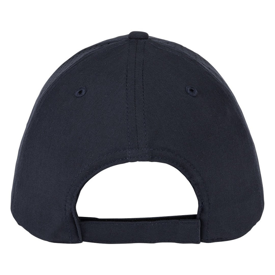 ROCKET, cap, 6 panels, velcro back closure, blue
