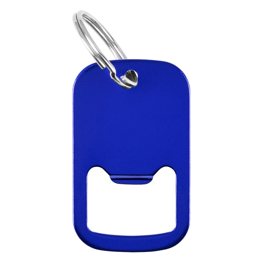 IZZY, aluminum key holder, blue