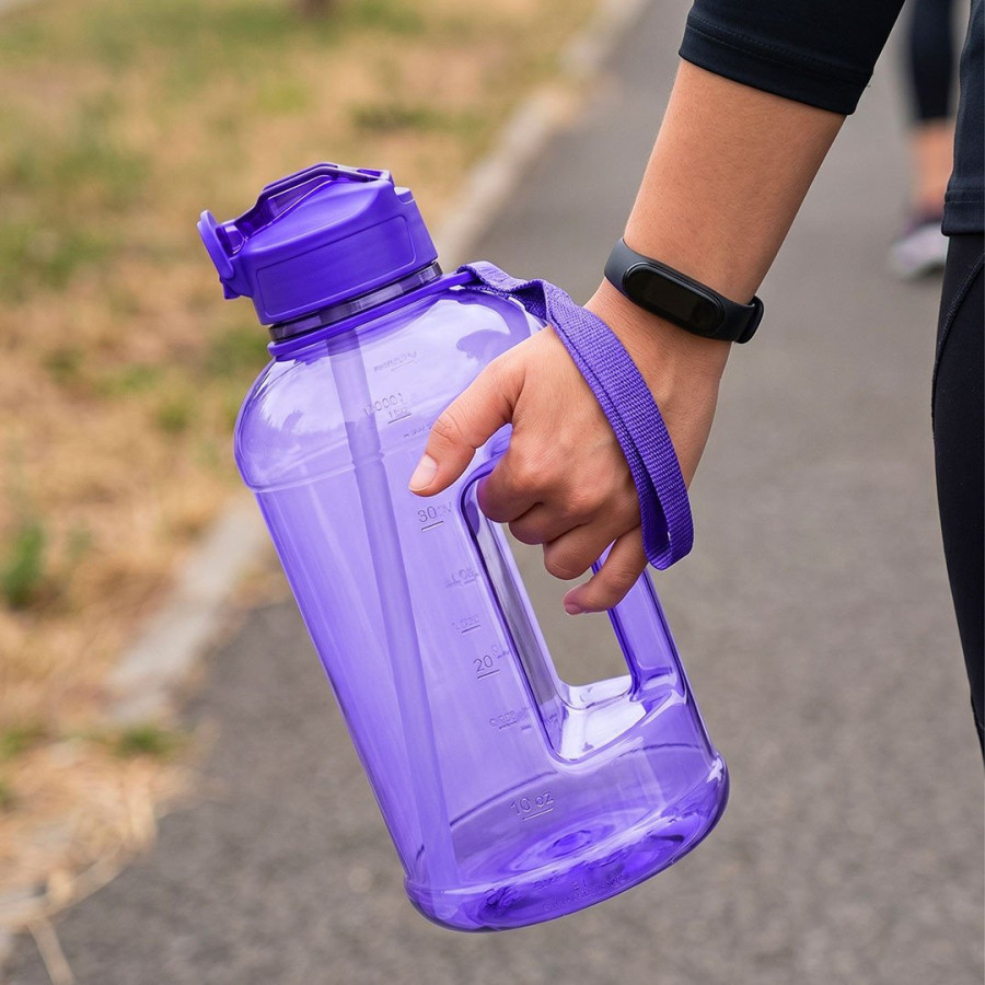 BUFFALO, boca za vodu, 1200 ml, ljubičasta