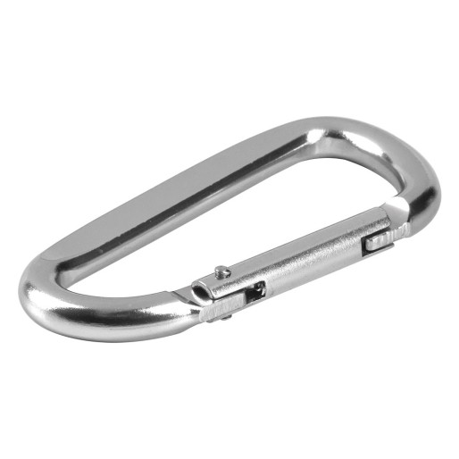 CARRY, aluminum key holder, silver
