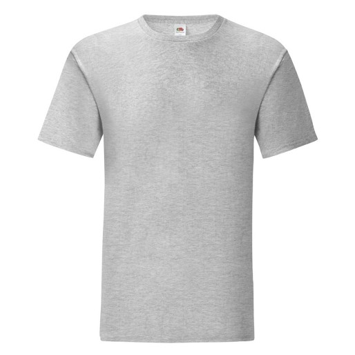 Fruit of the Loom, ICONIC 150T, pamučna majica, melirano siva boja