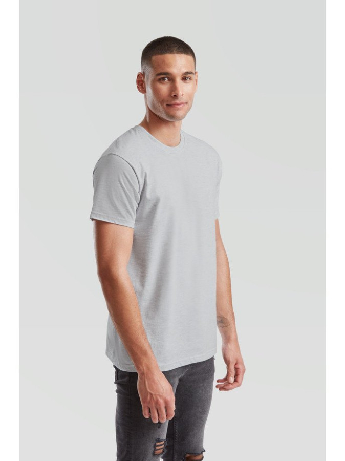 Fruit of the Loom, ICONIC 150T, pamučna majica, melirano siva boja