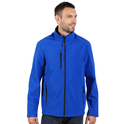 SKIPPER, unisex softshell jacket, royal blue