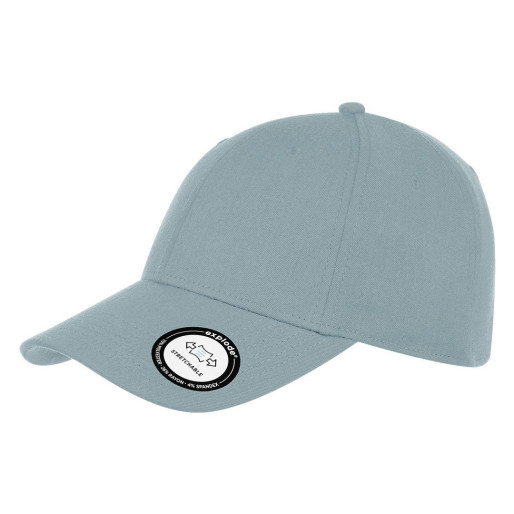 SPOTTER, cap, 6 panels, rubber back closure, sky blue