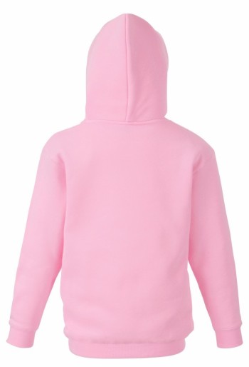 Fruit Of The Loom, Kids Classic Hooded Sweat, Kids Hoodie, Pink, 7-8