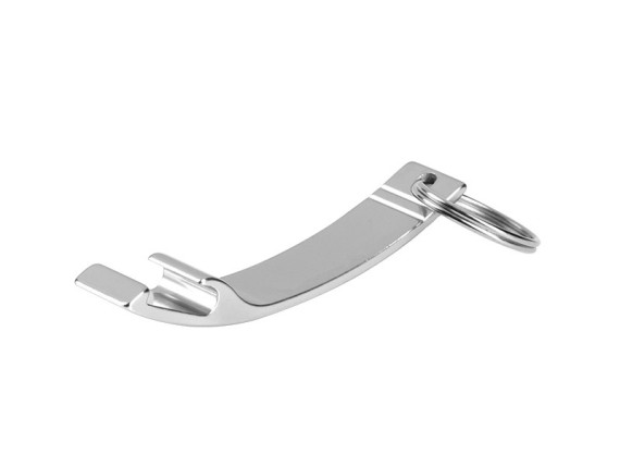 BARMEN, aluminum key holder, silver