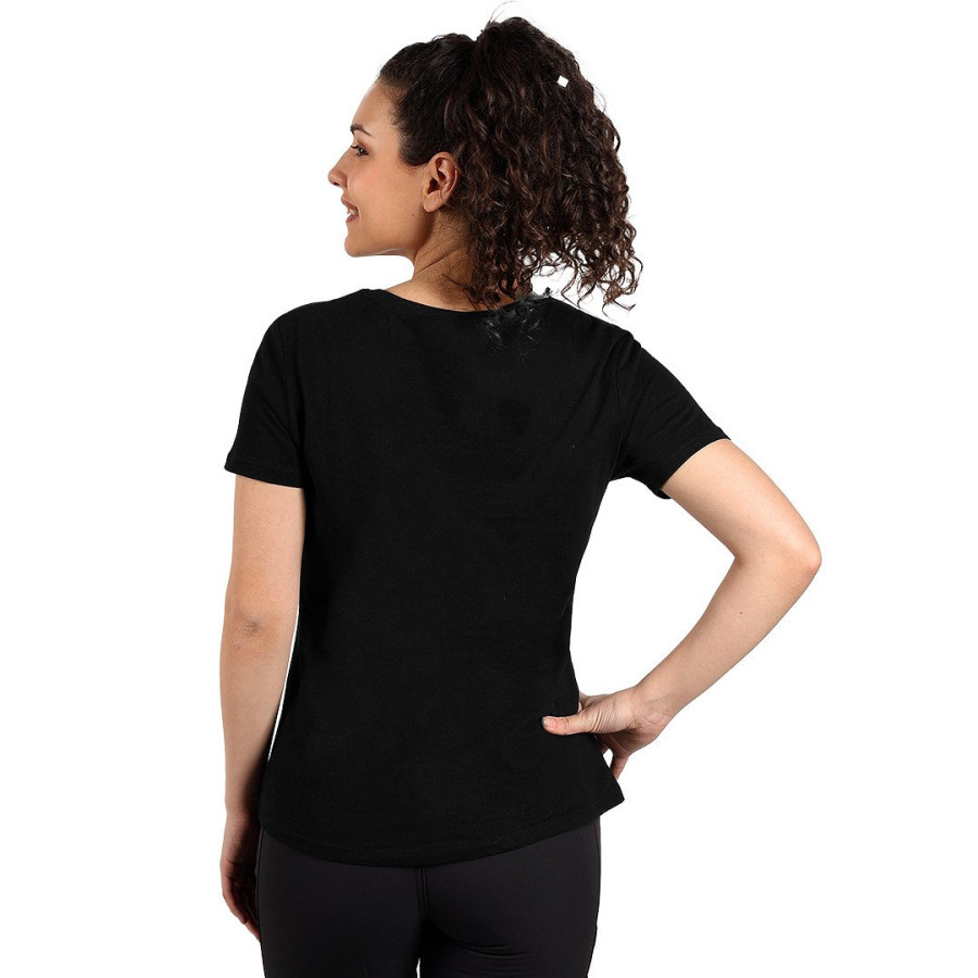 TARGET LADY, ženska pamučna majica, 160 g/m2, crna