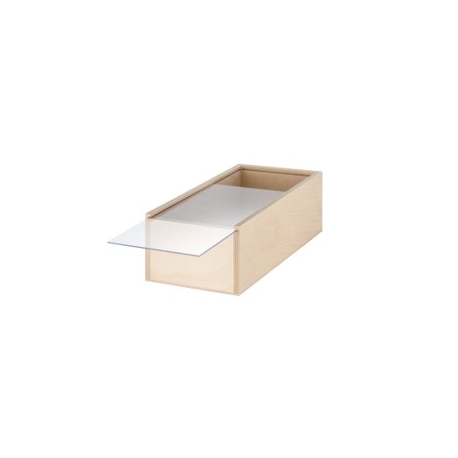 BOXIE CLEAR M. Wood box M