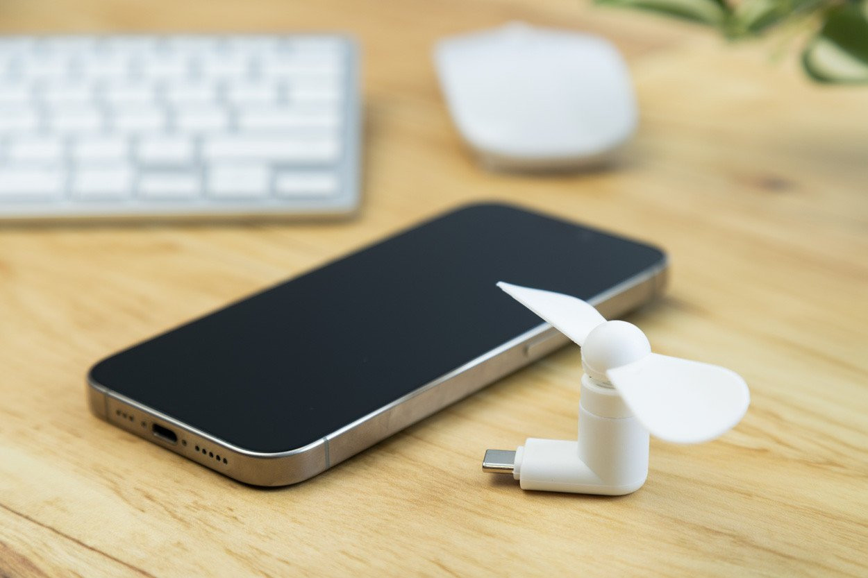 Blobile smartphone fan