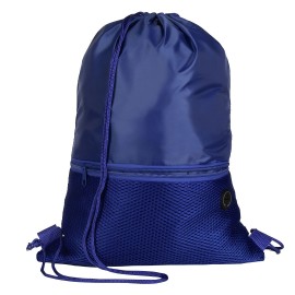 CITY NET, drawstring bag, royal blue