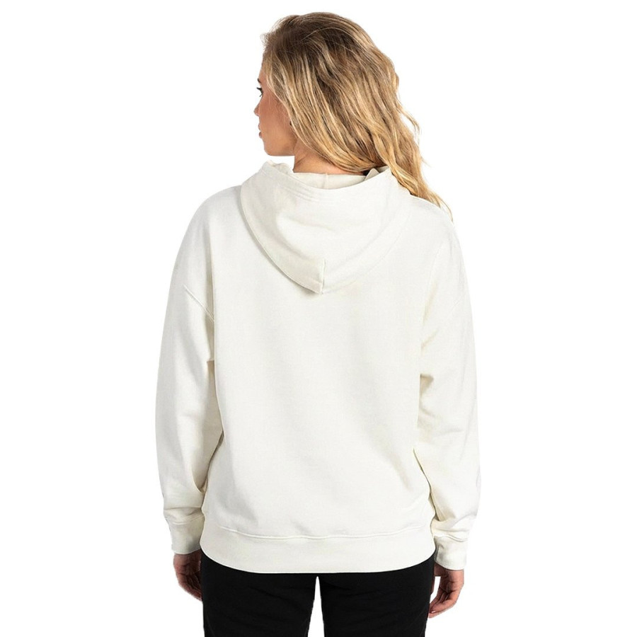 BIG HOODY, unisex oversized organic cotton hooded sweatshirt, 300 g/m2, off white