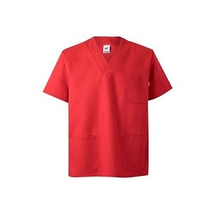 VL ILLAPA. Tunika od kepera (190g/m²) sa kratkim rukavima, od poliestera (65%) i pamuka (35%)