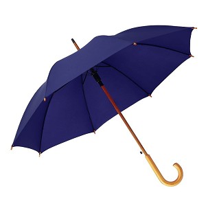 CLASSIC, umbrella with carmatic opening, blue