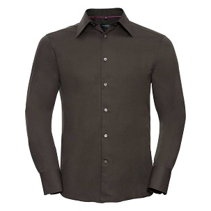 RUSSELL muška košulja sa dugim rukavima TENCEL FITTED