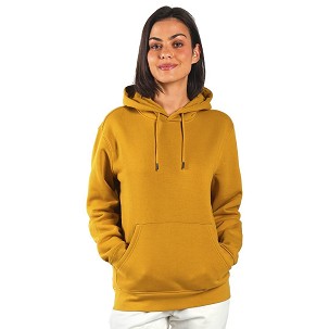 ABSOLUT HOODY 350, organic cotton hooded sweatshirt, 350 g/m2, mustard yellow