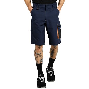 HAMMER STRETCH BERMUDA, workwear bermuda, blue